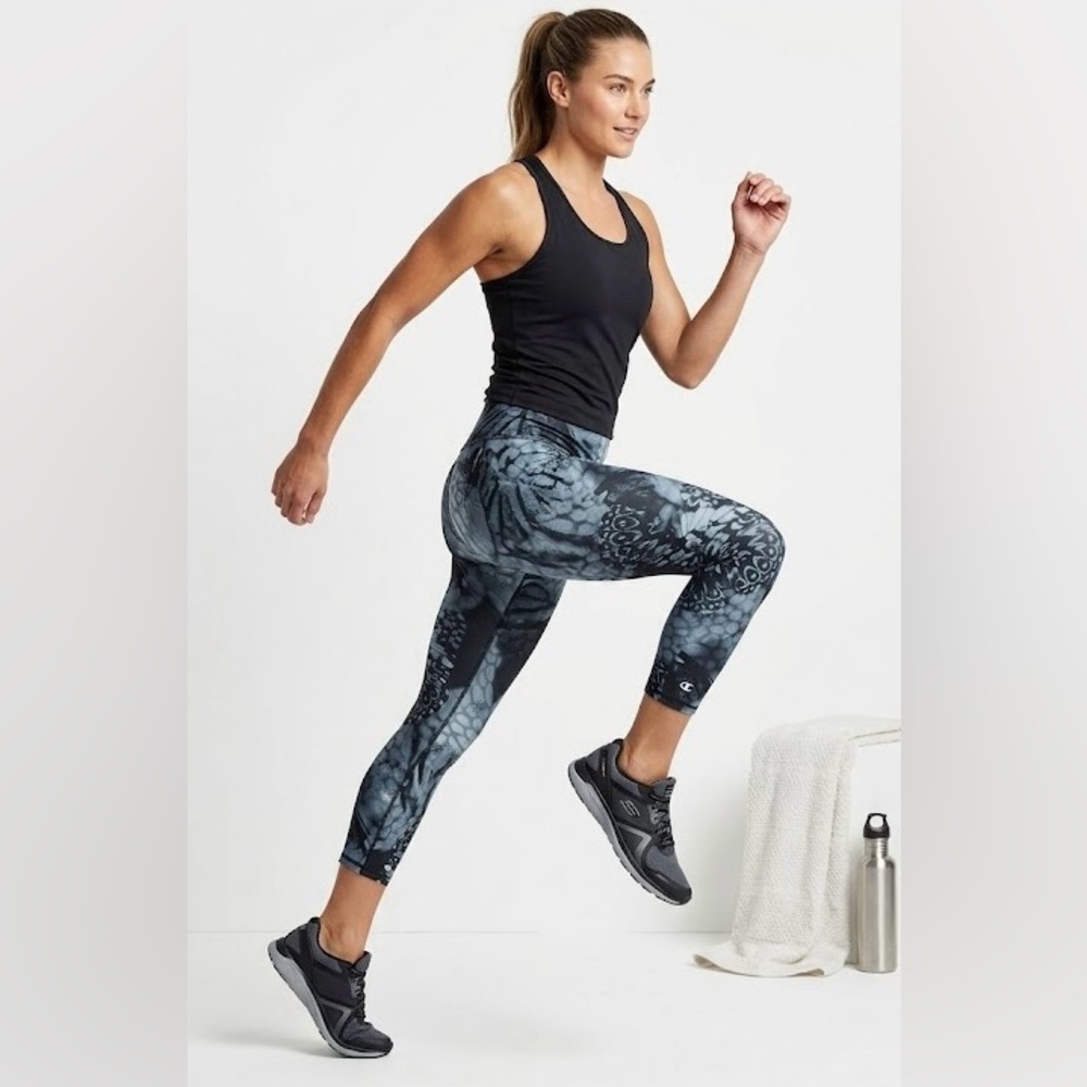 Champion Butterfly Spandex Stretchy High Waist Yoga Tights Pants Wing